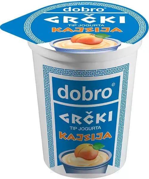Dobro Grčki tip jogurta kajsija 400g