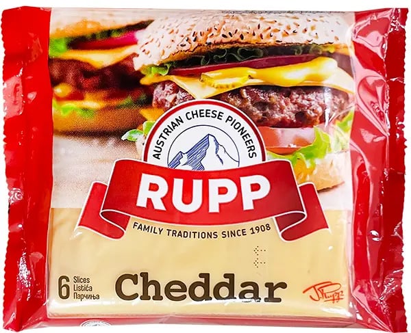 Rupp Lisnati sir Cheddar 120g