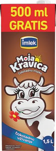 Imlek Moja Kravica čokoladno mleko 1L + 500ml gratis
