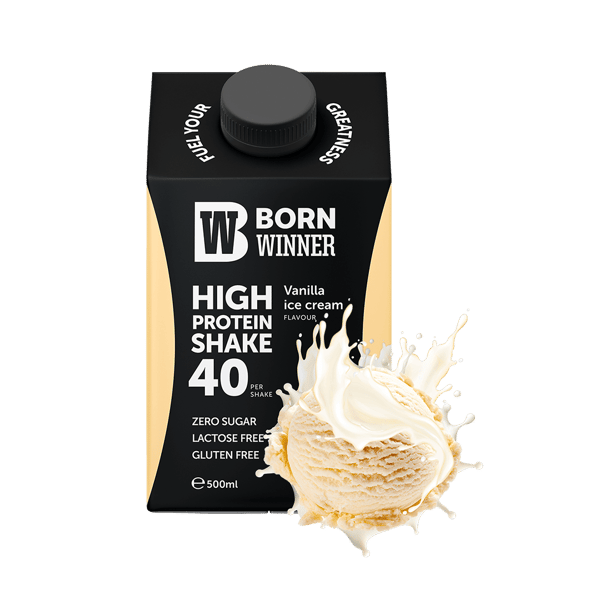 Born Winner Protein napitak Vanilla Ice Cream 500ml