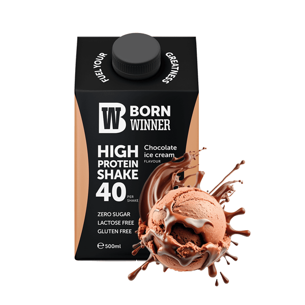 Born Winner Protein napitak Čokolada Ice Cream 500ml