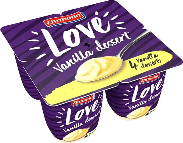 Ehrmann Love desert vanila 100g