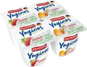Ehrmann Yoginos Good 4 Me Jagoda i Breskva 100g