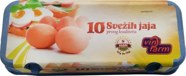 Vin Farm Jaja S klasa 10kom