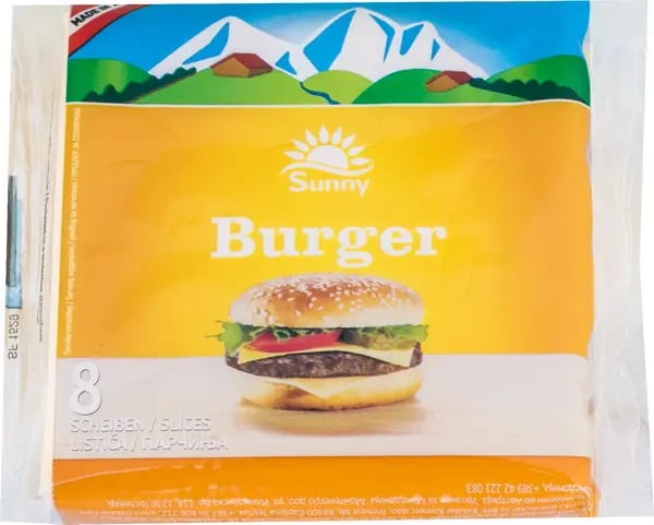 Rupp Lisnati sir Burger 150g