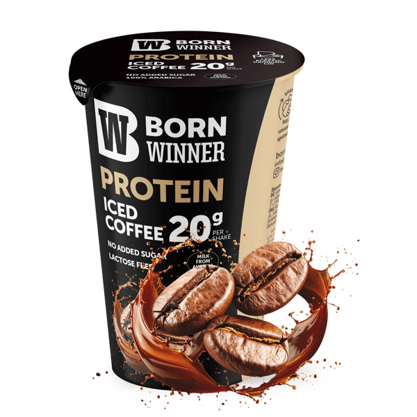 Born Winner Protein iced coffee 250g