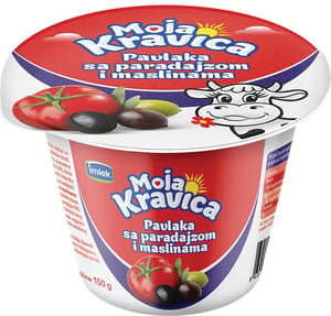 Imlek Kisela pavlaka Moja kravica sa paradajzom i maslinama 150g