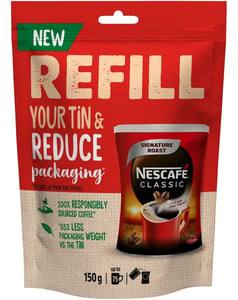 Nescafe Instant kafa classic 150g refill