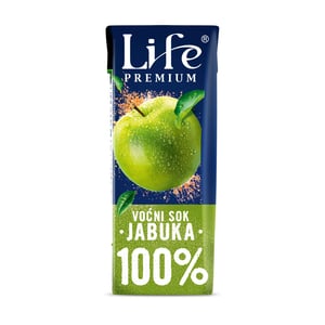 Nectar Voćni sok Life premium jabuka sa vitaminom C 200ml