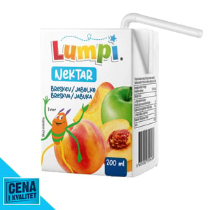 Lumpi Voćni sok Nektar breskva 200ml