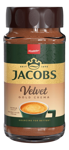 Jacobs Instant kafa velvet gold crema 180g