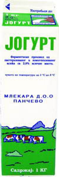 Mlekara Pančevo Jogurt 2.8% m.m. 1L