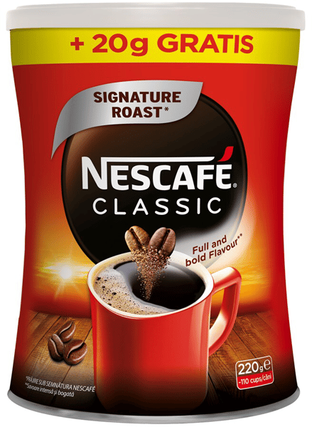Nescafe Instant kafa classic 200g + 20g gratis