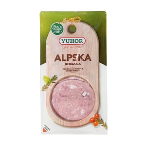 Yuhor Alpska kobasica slajs 100g