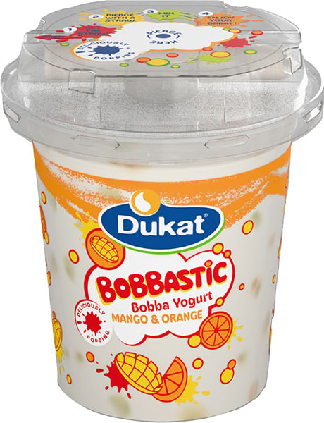Dukat Jogurt Bobbastic mango i pomorandža 300g