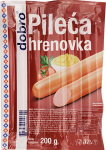 Dobro Pileća hrenovka 200g