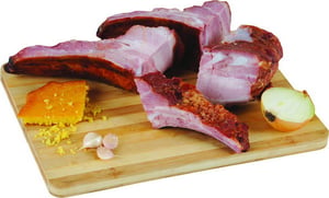 Dobro dimljena svinjska špic rebra 1kg