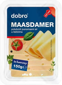 Dobro maasdamer slajs 150 g