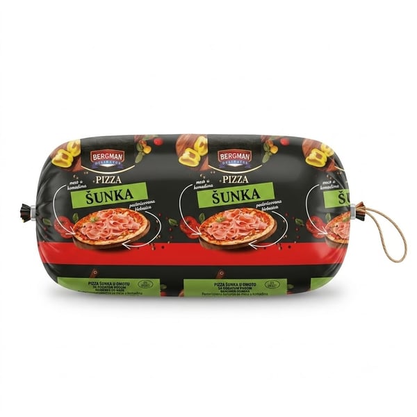 Bergman pizza šunka 1kg
