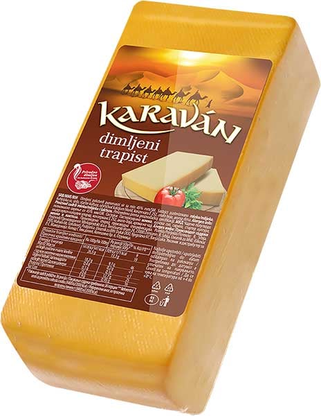 Mlekoprodukt Karavan dimljeni trapist 1kg