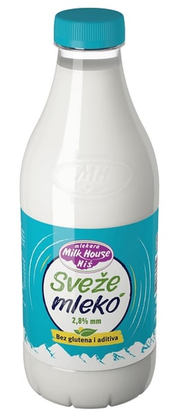 Milk House pasterizovano mleko 1L boca 2,8%