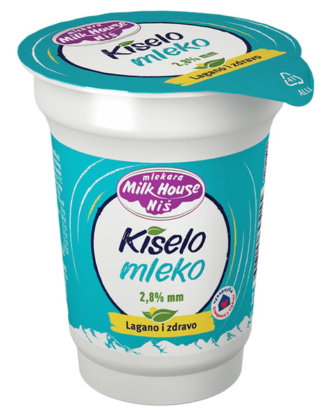 Milk House kiselo mleko 2,8% 400g