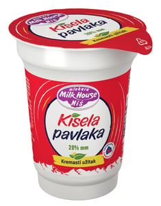 Milk House kisela pavlaka 180g 20%mm