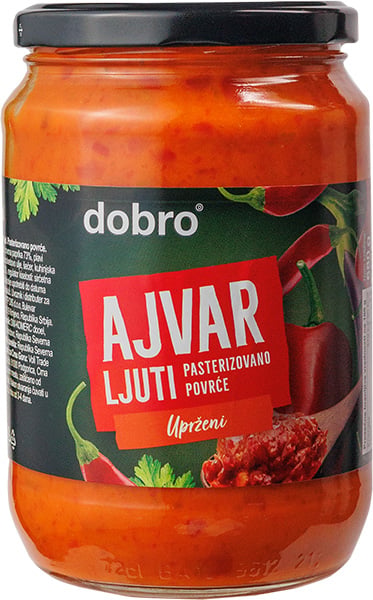 Dobro ajvar ljuti uprženi 680 g