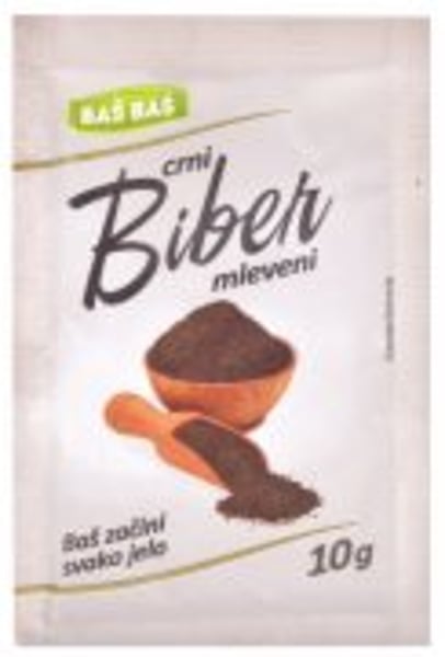 Baš biber mleveni crni 10g