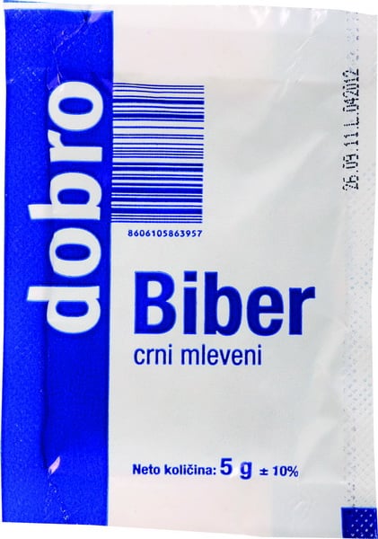 Dobro crni biber mleveni 5 g