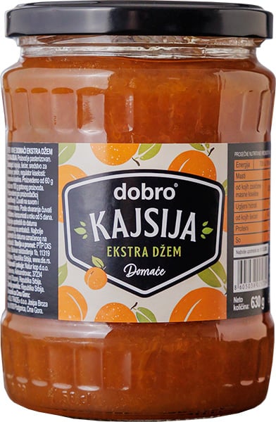 Dobro ekstra džem kajsija 630g