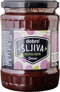 Dobro ekstra džem šljiva 670g