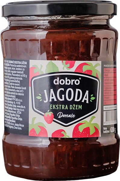 Dobro ekstra džem jagoda 630g