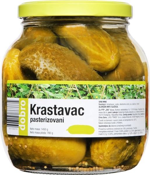 Dobro krastavac pasterizovan 1,4 kg