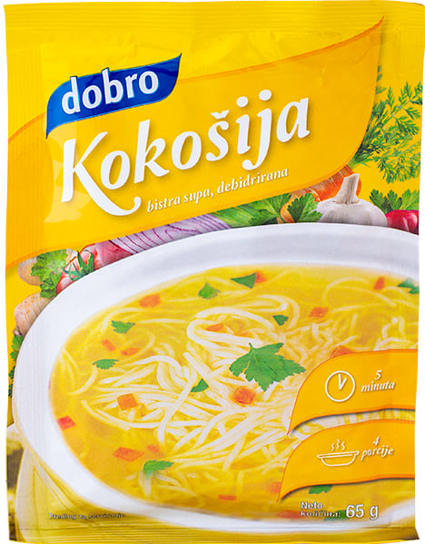Dobro kokošija bistra supa 65 g