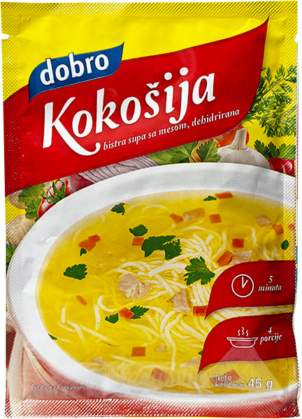Dobro kokošija bistra supa sa mesom 45 g