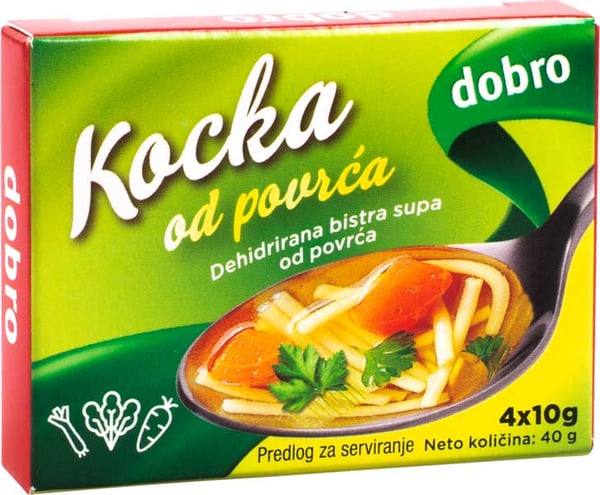 Dobro kocka od povrća za supu 40 g