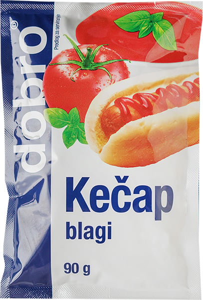 Dobro kečap blagi kesa 90 g