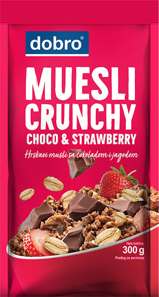 Dobro musli čoko jagoda 300 g