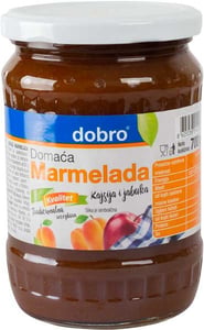 Dobro marmelada kajsija-jabuka 700ml