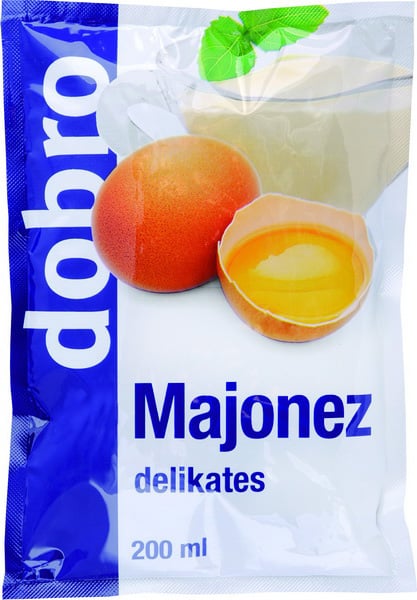 Dobro majonez delikates kesa 180 ml