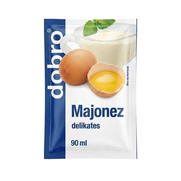Dobro majonez delikates 90 ml