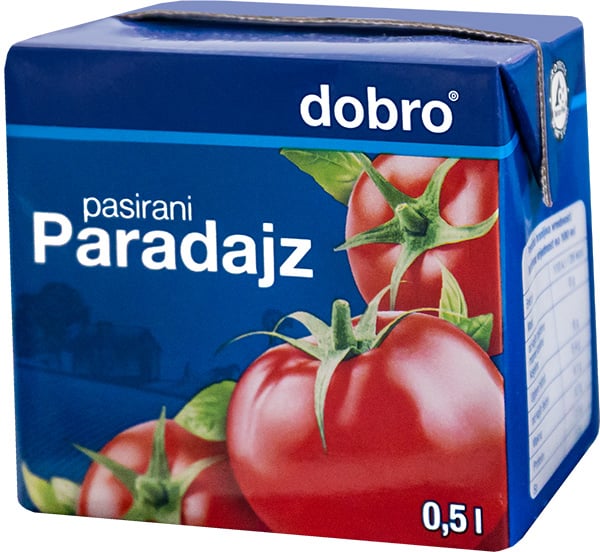 Dobro pasirani paradajz 500 ml