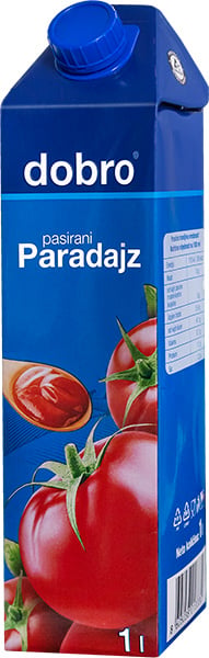 Dobro pasirani paradajz 1 l