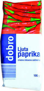 Dobro paprika ljuta 100 g