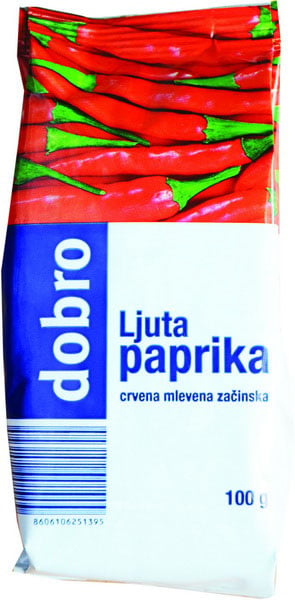 Dobro paprika ljuta 100 g