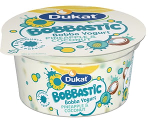 Dukat Jogurt Bobbastic ananas i kokos 150g