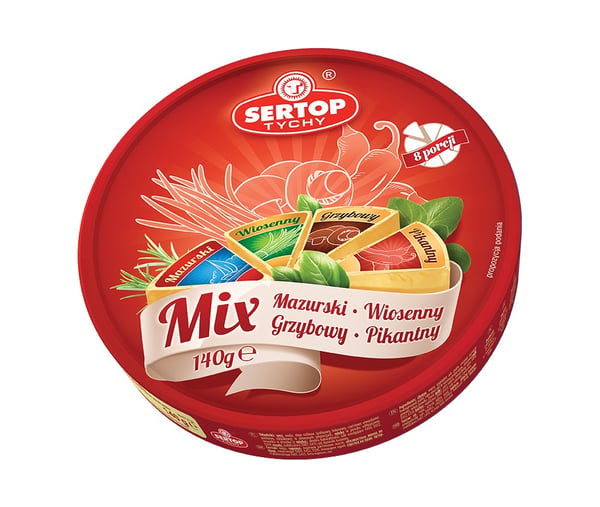 Sertop Topljeni sir mix 140G