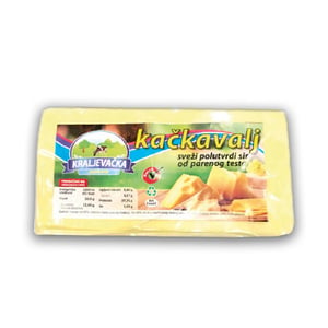 Kraljevačka Mlekara Kačkavalj 1kg