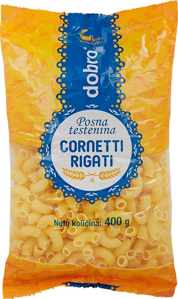 Dobro posna testenina grkljančić 400 g